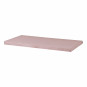 Couverture de matelas pour 90 x 200 cm, hauteur de 9 cm de rose pâle