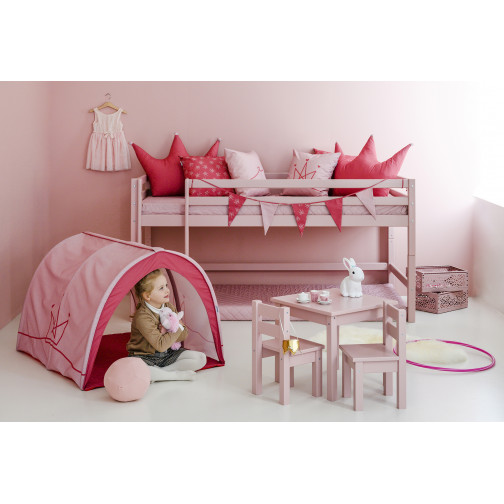 Couverture de matelas pour 90 x 200 cm, hauteur de 9 cm de rose pâle