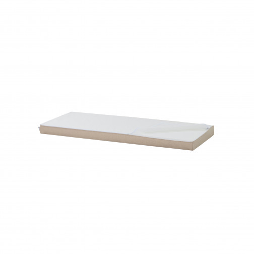 Couvercle de matelas pour 70 x 160 cm, hauteur 9 cm en sable Frappé