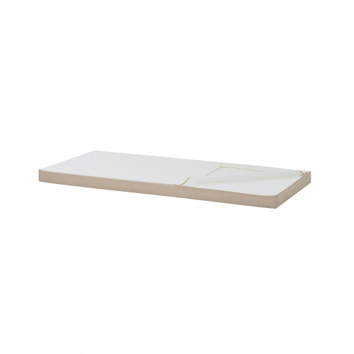 Couverture de matelas pour 90 x 200 cm, hauteur 9 cm dans le sable Frappé