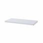 Couvercle de matelas pour 90 x 190 cm, hauteur 9 cm en blanc