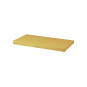 Couvercle de matelas pour 70 x 160 cm, hauteur 12 cm en jaune automne