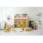 Couvercle de matelas pour 70 x 160 cm, hauteur 12 cm en jaune automne