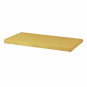 Couvercle de matelas pour 90 x 200 cm, hauteur 12 cm en jaune automne