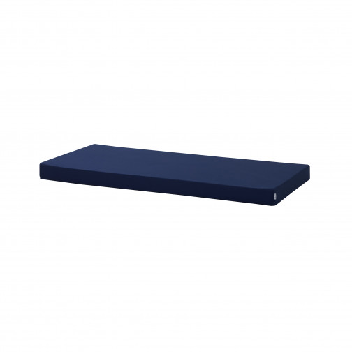 Couverture de matelas pour 90 x 200 cm, hauteur 12 cm en bleu patriote
