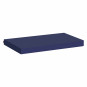 Couverture de matelas pour 90 x 200 cm, hauteur 12 cm en bleu patriote