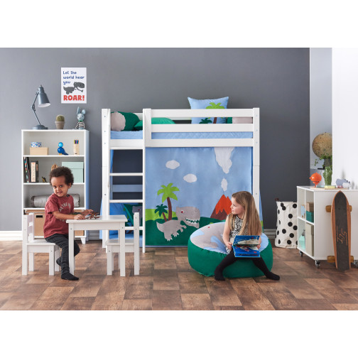Couvercle de matelas pour 70 x 160 cm, hauteur 12 cm en bleu cerulean