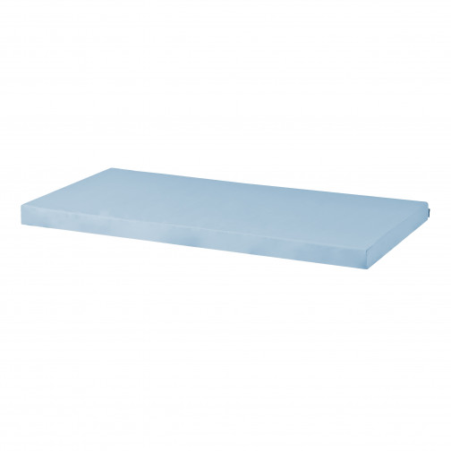 Couverture de matelas pour 90 x 200 cm, hauteur 12 cm en bleu de rêve bleu