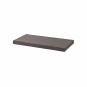 Couvercle de matelas pour 70 x 160 cm, hauteur 12 cm en granit gris