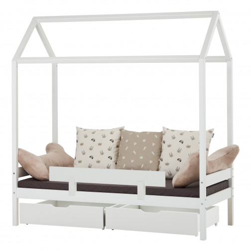Couvercle de matelas pour 70 x 160 cm, hauteur 12 cm en granit gris