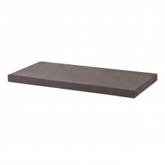 Couvercle de matelas pour 90 x 200 cm, hauteur 12 cm en granit gris