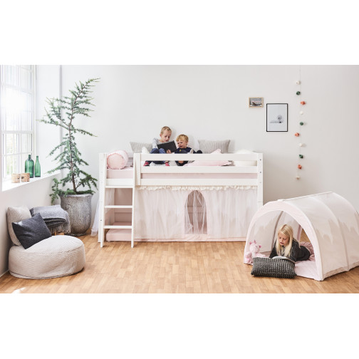 Couverture de matelas pour 90 x 200 cm, hauteur 12 cm à Maçeu Morn Rose