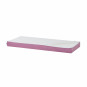 Couvercle de matelas pour 70 x 160 cm, hauteur 12 cm à Fuchsia rose