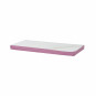 Couverture matelas pour 90 x 200 cm, hauteur 12 cm à Fuchsia rose