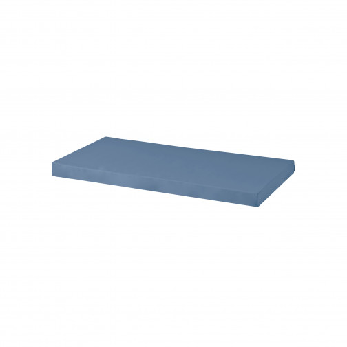 Couvercle de matelas pour 70 x 160 cm, hauteur 12 cm en bleu orion