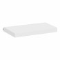 Couverture matelas pour 70 x 160 cm, hauteur 12 cm en blanc