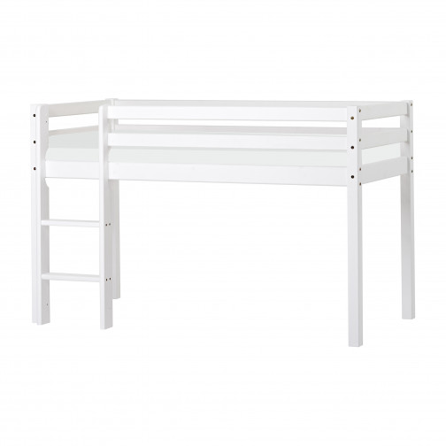 Couverture matelas pour 70 x 160 cm, hauteur 12 cm en blanc