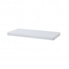 Couverture de matelas pour 90 x 200 cm, hauteur 12 cm en blanc