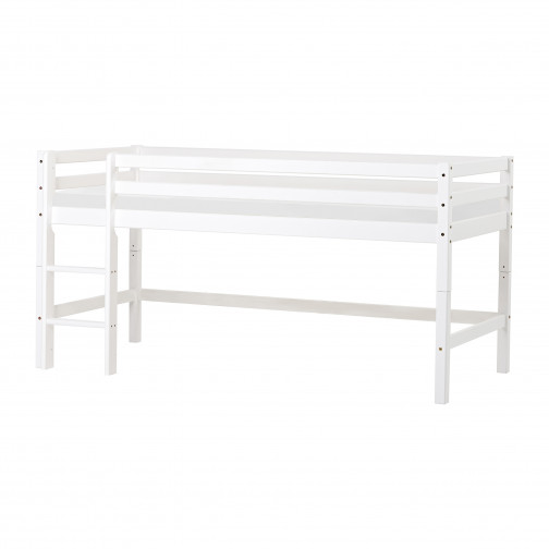 Couverture de matelas pour 90 x 200 cm, hauteur 12 cm en blanc