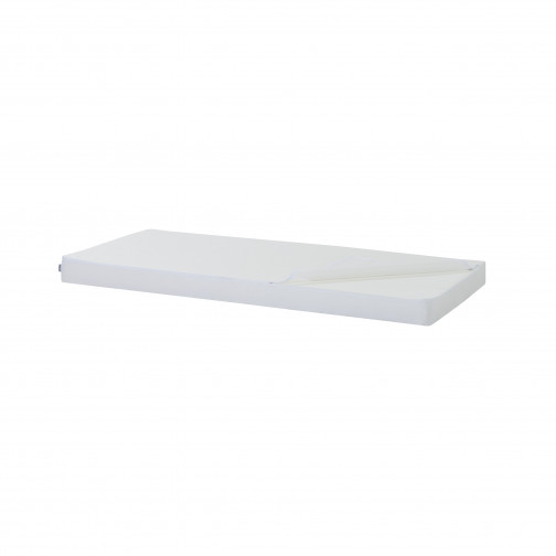 Couverture de matelas pour 90 x 200 cm, hauteur 12 cm en blanc