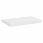 Couverture de matelas pour 90 x 200 cm, hauteur 12 cm en blanc