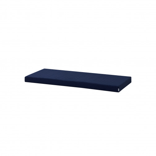 Couvercle matelas matelassé pour 70 x 160 cm, hauteur 9 cm en bleu patriote