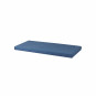 Couvercle matelas matelassé pour 70 x 160 cm, hauteur 9 cm en bleu orion