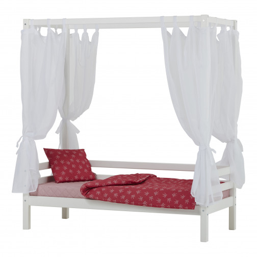 Couverture matelassée matelassée pour 70 x 160 cm, hauteur de 9 cm de rose pâle