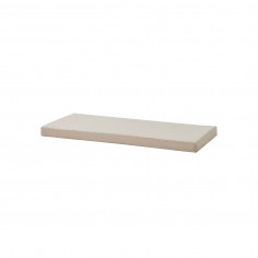 Couvercle matelas matelassé pour 70 x 160 cm, hauteur 9 cm en sable frache