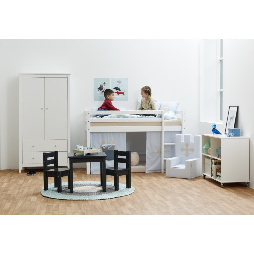 Couvercle matelas matelassé pour 70 x 160 cm, hauteur 9 cm en sable frache