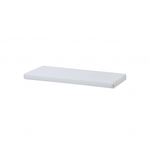 Couverture matelassée matelassée pour 70 x 160 cm, hauteur 9 cm en blanc