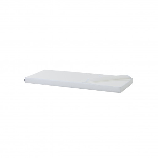 Couverture matelassée matelassée pour 70 x 160 cm, hauteur 9 cm en blanc
