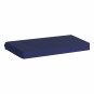 Couvercle matelas matelassé pour 70 x 160 cm, hauteur 12 cm en bleu patriote