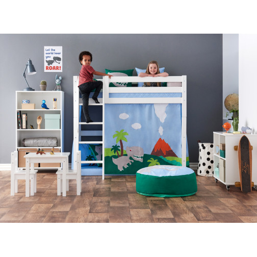 Couvercle matelas matelassé pour 70 x 160 cm, hauteur 12 cm en bleu cerulean