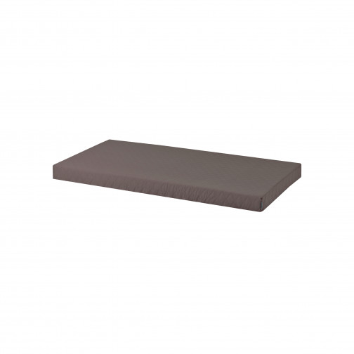 Couvercle matelas matelassé pour 70 x 160 cm, hauteur 12 cm en granit gris