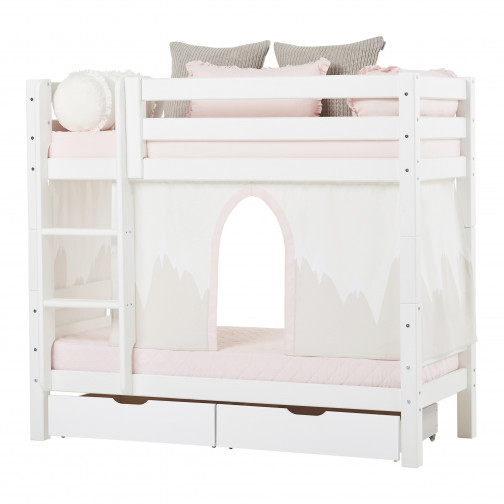 Couvercle matelas matelassé pour 70 x 160 cm, hauteur 12 cm à Maçeu Morn Rose