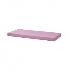 Couvercle matelas matelassé pour 90 x 200 cm, hauteur 12 cm à Fuchsia rose