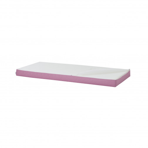 Couvercle matelas matelassé pour 90 x 200 cm, hauteur 12 cm à Fuchsia rose
