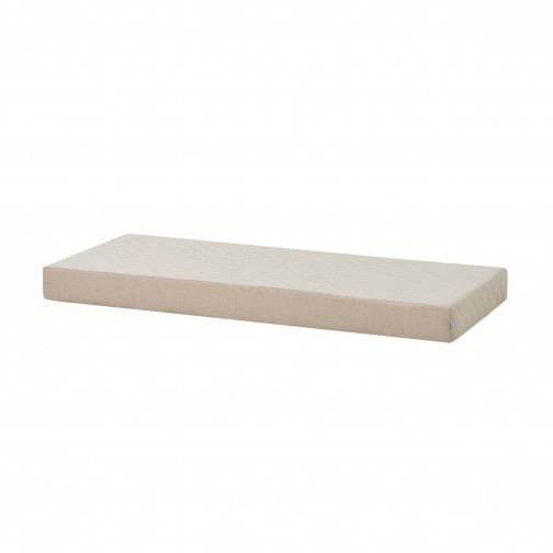 Couvercle matelas matelassé pour 70 x 160 cm, hauteur 12 cm en sable frache