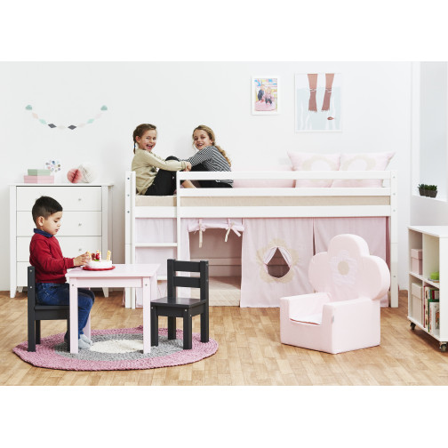 Couverture matelassée matelassée pour 90 x 200 cm, hauteur 12 cm dans le sable Frappé