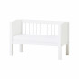 matelas de lin incl. Couverture, 80x40x7 cm, blanc