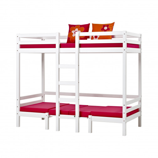 Matelas 4-Split pour Lit Jumbo, rose rose vif