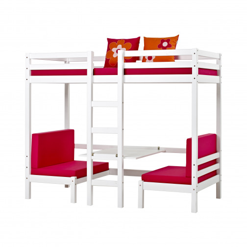 Matelas 4-Split pour Lit Jumbo, rose rose vif