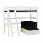 Matelas 5-Split pour module de salon, stretch limo noir