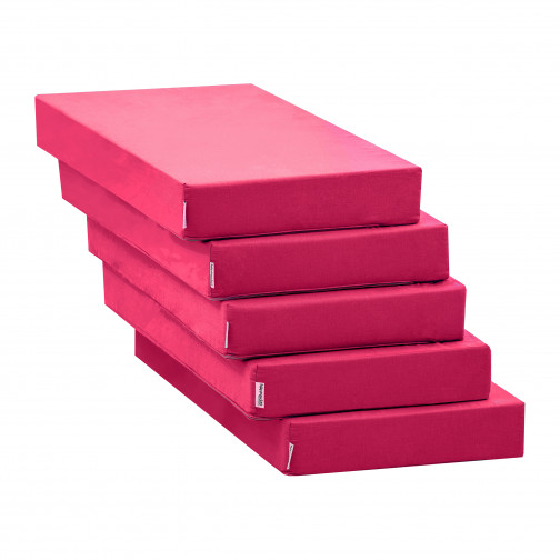 Matelas 5-Split pour module de salon, rose rose vif
