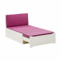Matelas 5-Split pour module de salon, rose rose vif