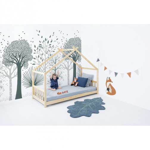 PAPIER PEINT DÉCOR - FORÊT BLEUE