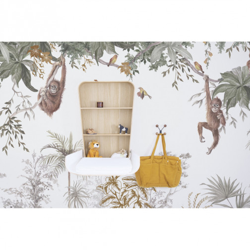 PAPIER PEINT DÉCOR - JUNGLE INDONÉSIENNE