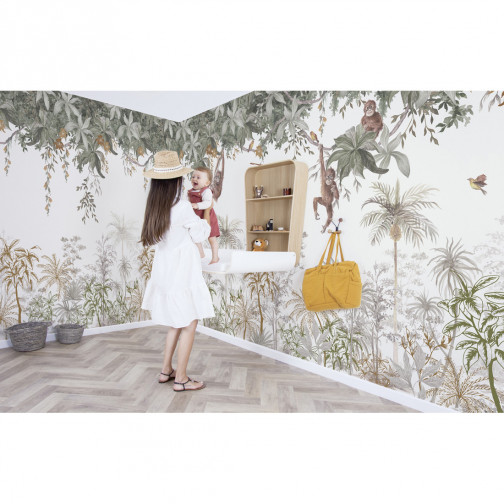 PAPIER PEINT DÉCOR - JUNGLE INDONÉSIENNE