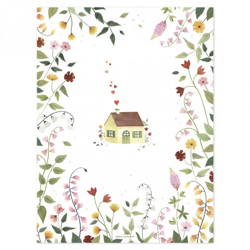 AFFICHE (30 X 40 CM) - PETIT COTTAGE